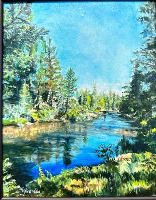  SOLD-River  Solace-north branch of the Ausable River