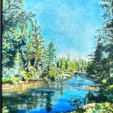  SOLD-River  Solace-north branch of the Ausable River