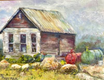 The old Garage-available through Artist